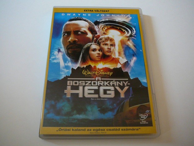 A boszorkny-hegy - Dwayne Johnson DVD Film Extra Vltozat Szinkronos!