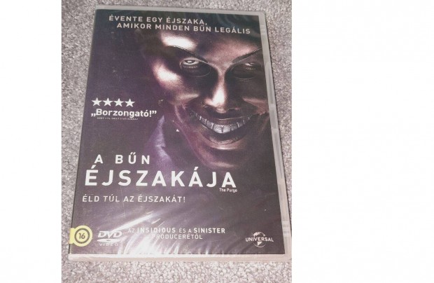 A bn jszakja DVD (2013) j, bontatlan, flis, szinkronizlt