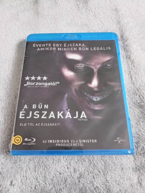 A bűn éjszakája blu-ray (bontatlan)