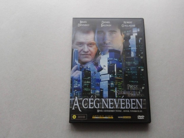 A cég nevében c.eredeti,hibátlan állapotú(magyar)DVD film eladó