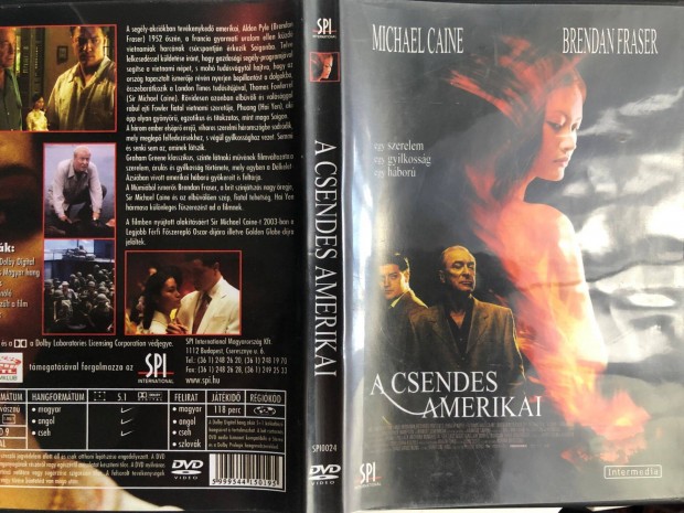 A csendes amerikai (karcmentes, Michael Caine) DVD