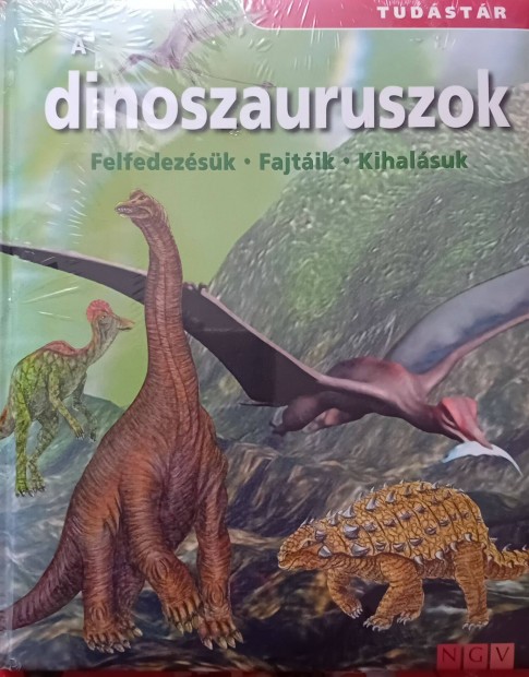 A dinoszauruszok- knyv, Tudstr sorozat, j , gyri csomagolsban