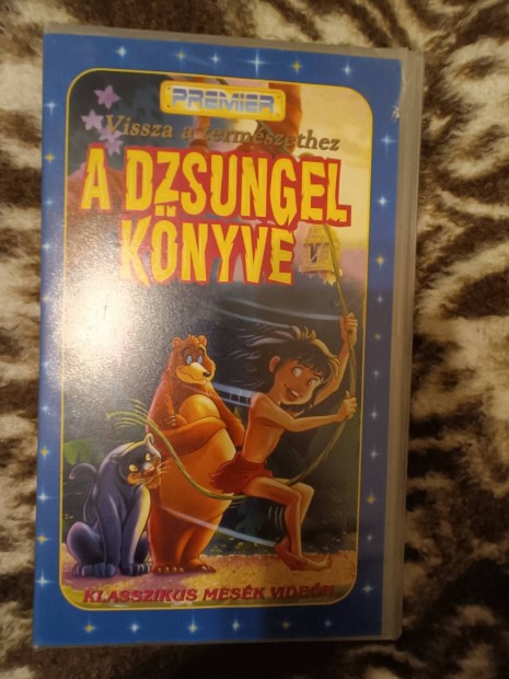 A dzsungel knyve cm VHS film 