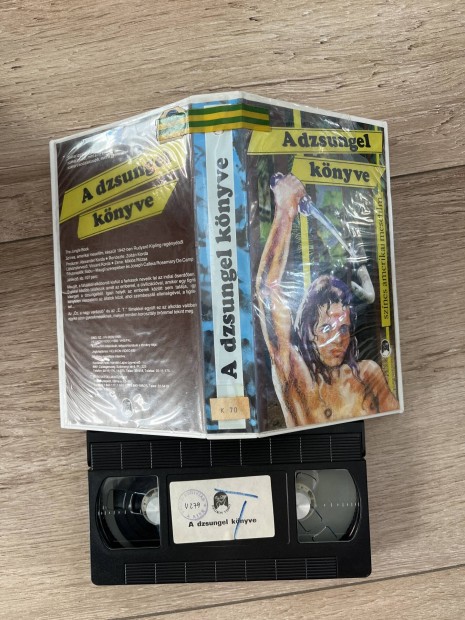 A dzsungel knyve vhs 