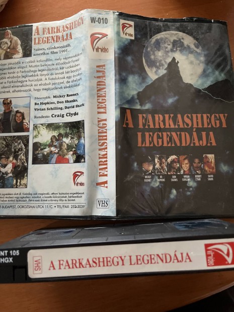 A farkashegy legendja vhs 