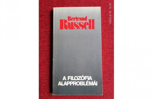 A filozfia alapproblmi Bertrand Russell Kossuth Kiad