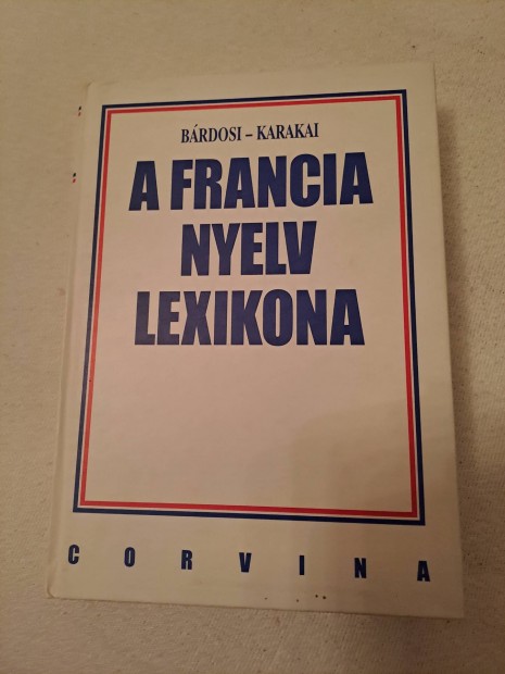 A francia nyelv lexikona elad. 