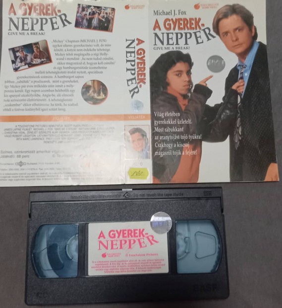 A gyereknepper - vgjtk vhs - Michael J. Fox