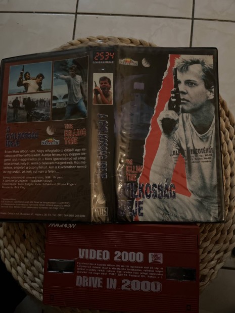 A gyilkossg ideje vhs film