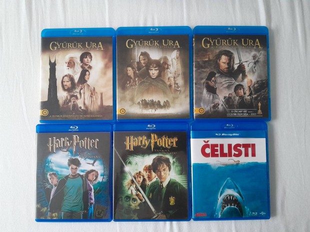 A gyrk ura + Harry potter + Cpa blu-ray egybe