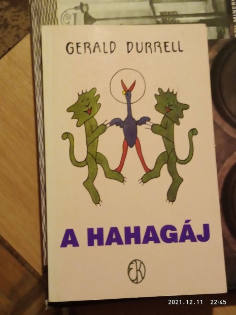 A hahagj Gerald Durrell 4000ft buda magnszemly vagyok szemlyes 