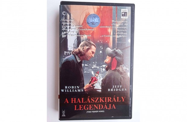 A halszkirly legendja , VHS , szinkronizlt amerikai film ,