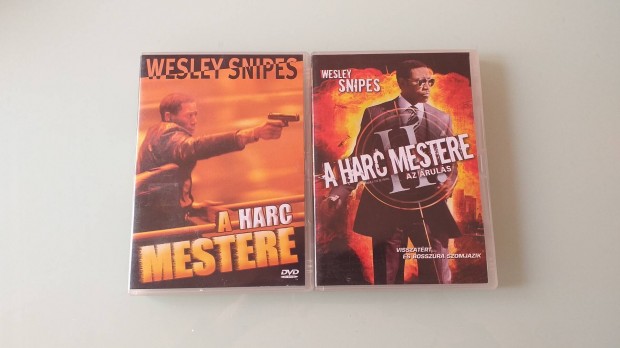 A harc mestere 1-2 DVD film-Wesley Snipes