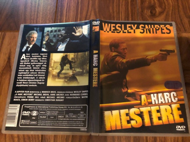 A harc mestere (karcmentes, Wesley Snipes, IPH kiads) DVD