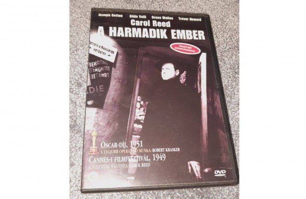 A harmadik ember DVD (1949) Szinkronizlt, karcmentes lemez