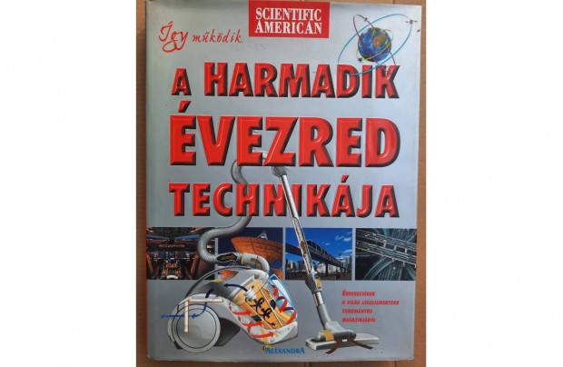 A harmadik évezred technikája című könyv eladó