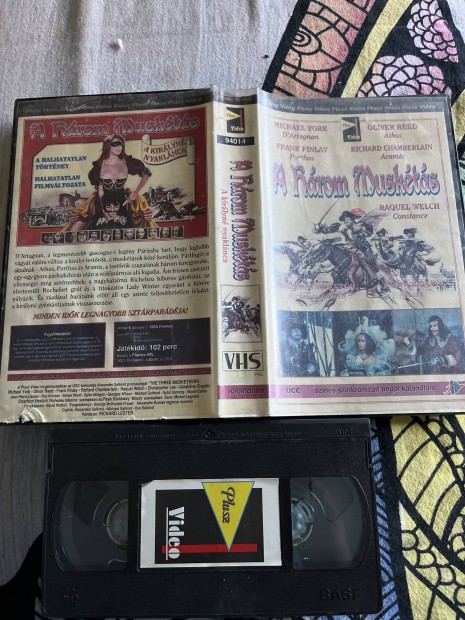 A három muskétás vhs film h