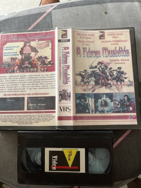 A hrom muskts vhs m film h nagytok