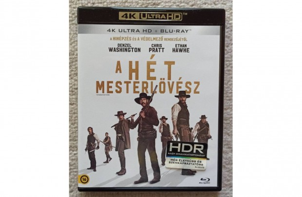 A hét mesterlövész (4K UHD) + BD) blu-ray blu ray film