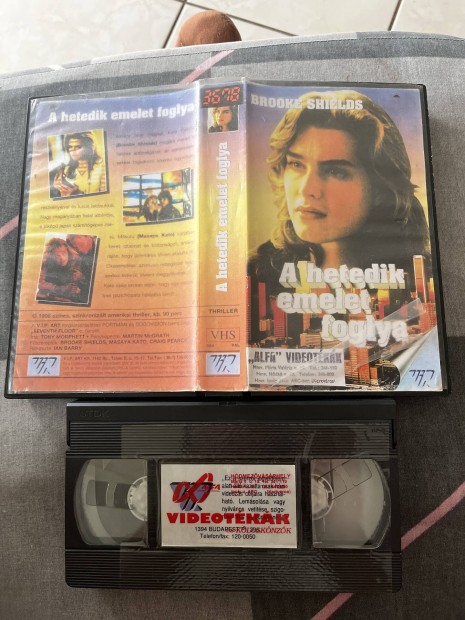 A hetedik emelet foglya vhs m film kistok h