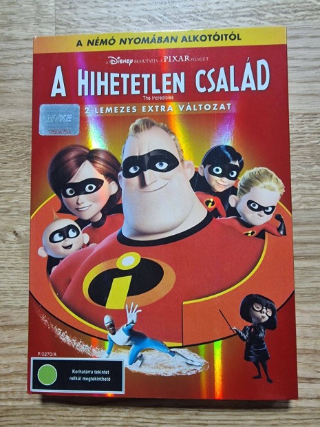 A hihetetlen csald DVD