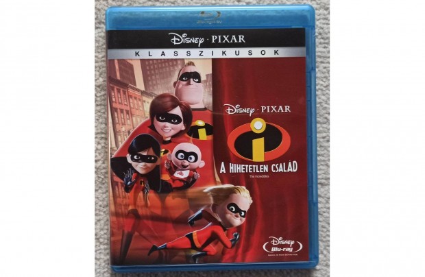 A hihetetlen család blu-ray blu ray film