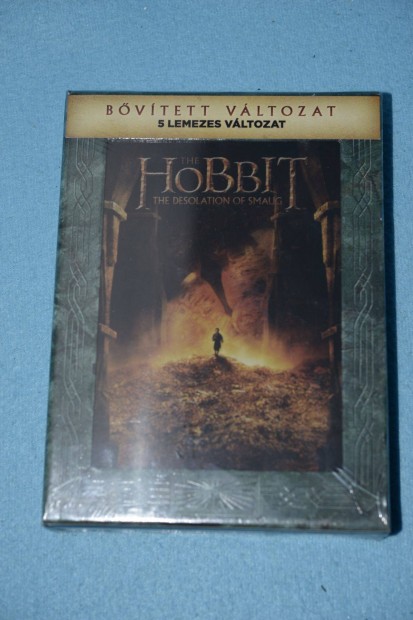 A hobbit 2. s 3. film 5DVD j, bontatlan