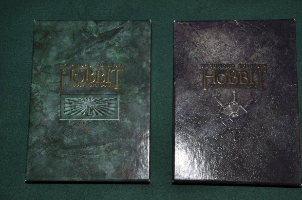 A hobbit DVD - 2. s 3. rsz, bvtett kiads, 5+5 DVD