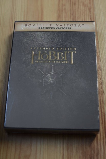 A hobbit: Az t sereg csatja - bvtett, extra vltozat (5 DVD) j