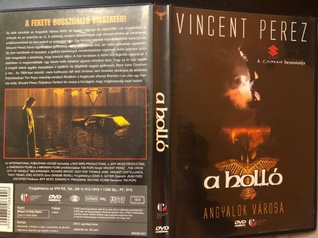 A holl 2. Angyalok vrosa (karcmentes, Vincent Perez) DVD | hang: h
