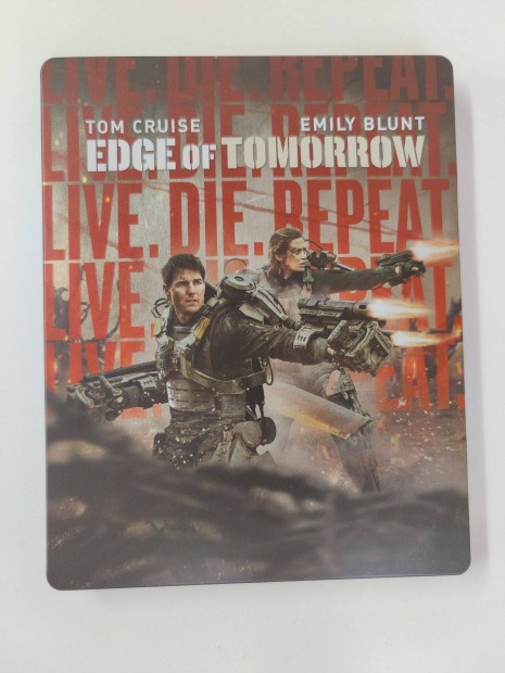 A holnap hatra 4K ( Edge of Tomorrow ) fmdobozos Blu-ray Steelbook