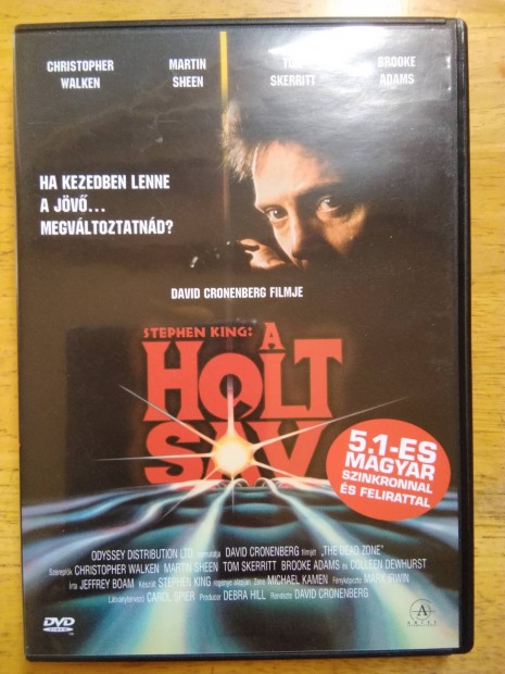 A holtsáv dvd Stephen King