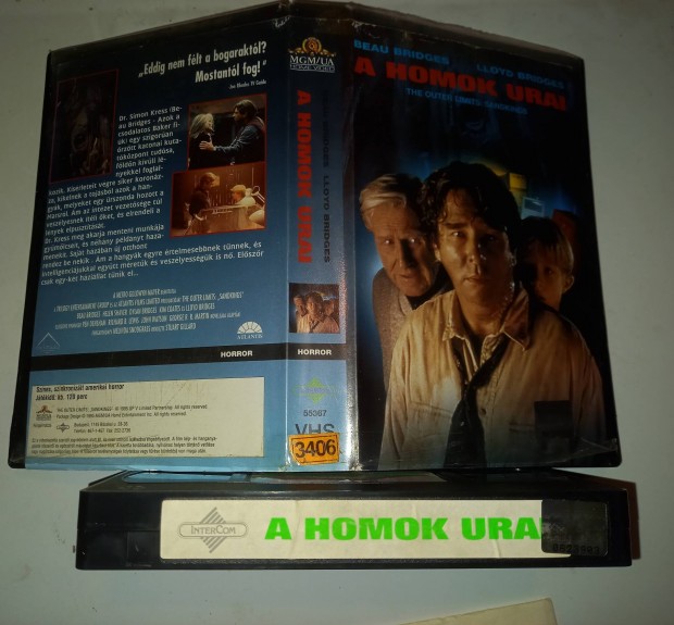 A homok urai - horror vhs - nagytok