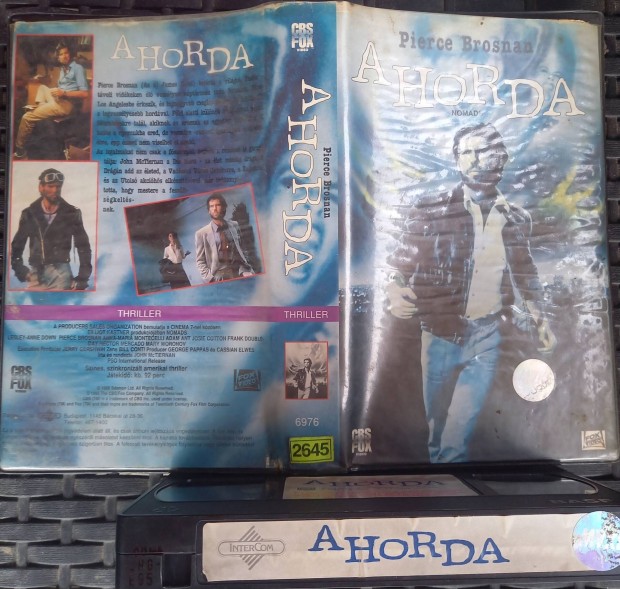 A horda - thriller vhs - Pierce Brosnan