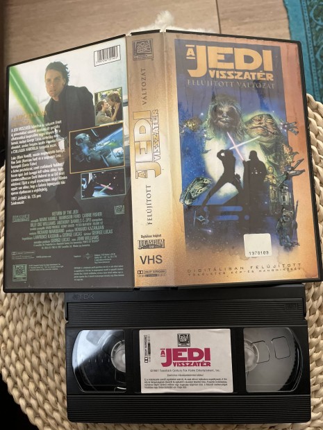 A jedi visszatr vhs star wars