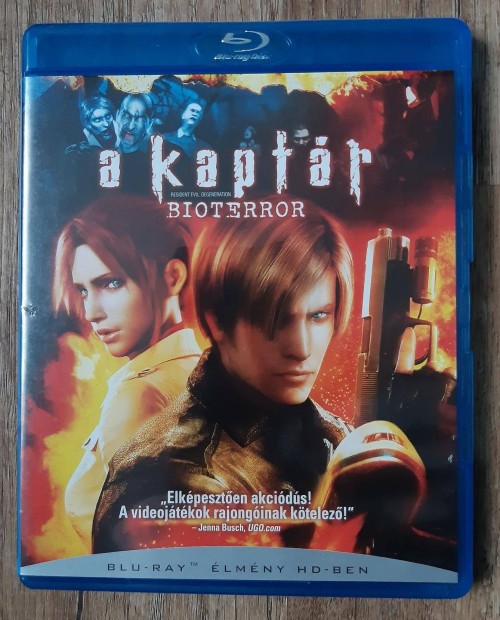 A kaptr: Bioterror (Blu-Ray) (jszer)