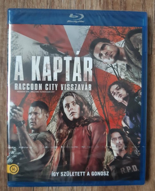 A kaptr - Raccoon City visszavr (Blu-Ray) (bontatlan)