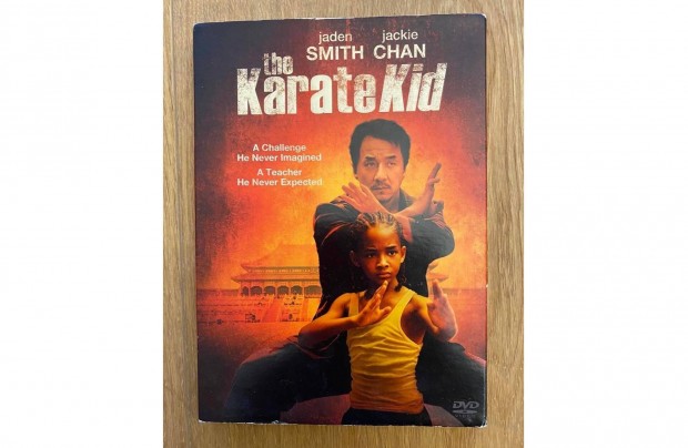 A karate klyk DVD dszdobozban