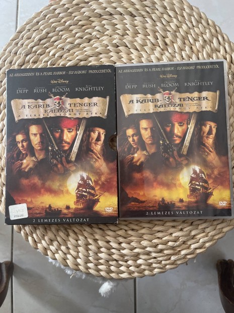 A karib tenger kalzai 2 dvd