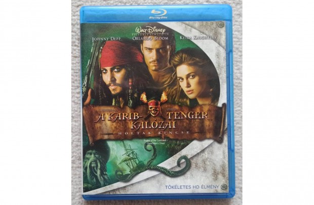 A karib-tenger kalózai Holtak kincse blu-ray blu ray film