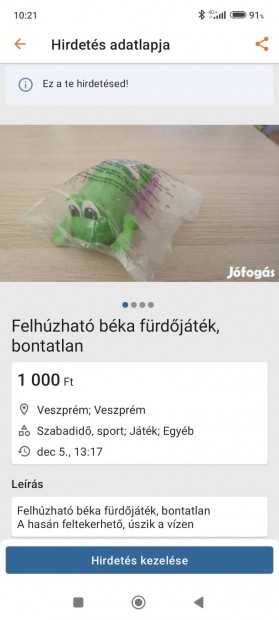 A kpek alapjn sszelltott csomag