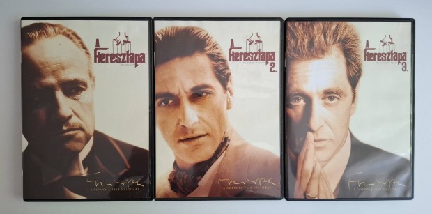 A keresztapa 1-3. (1972,1974,1990) DVD