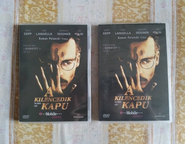 A kilencedik kapu dvd-k