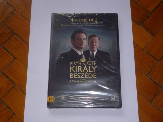 A kirly beszde (2010) DVD fsz: Colin Firth, Geoffrey Rush