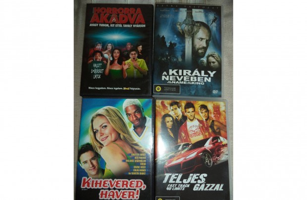 A kirly nevben, Teljes gzzal, Kihevered haver, Horrorra akadva DVD