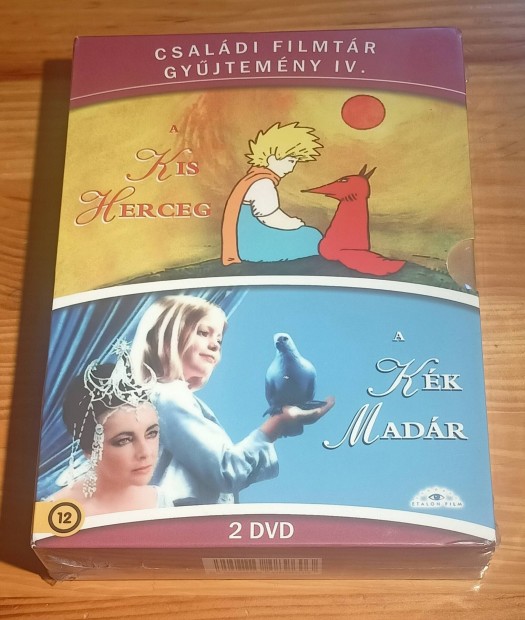 A kis herceg/A kék madár mese DVD díszdobozban bontatlan