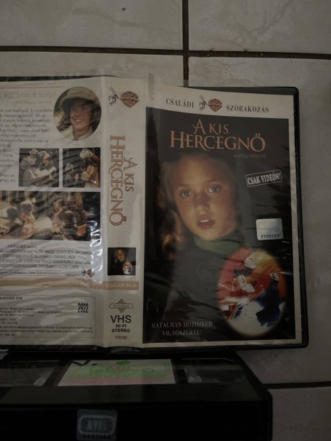 A kis hercegn vhs 