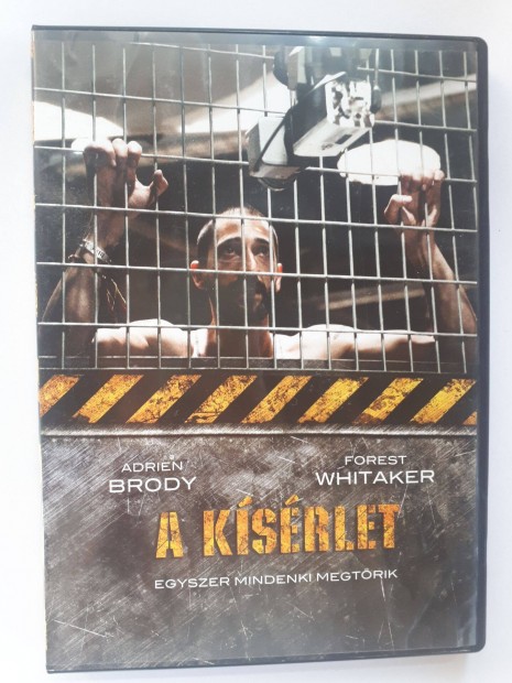 A ksrlet DVD (Adrian Brody, Forest Whitaker) posta 510 Ft