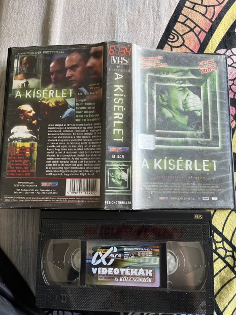 A kísérlet vhs film k