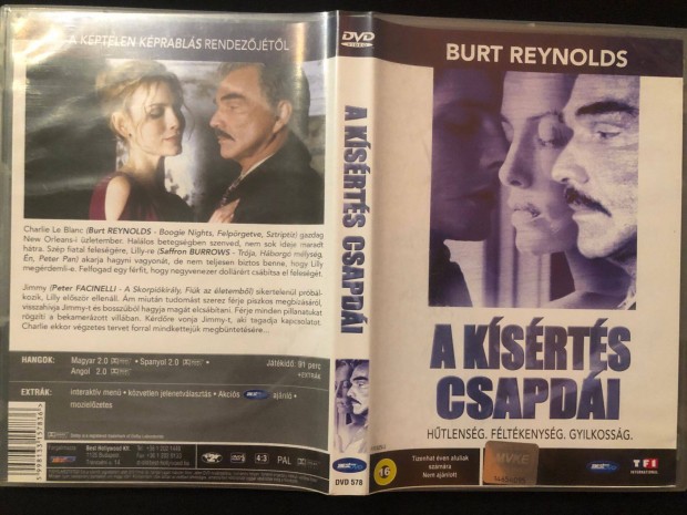 A ksrts csapdi DVD (Burt Reynolds, Saffron Burrows)